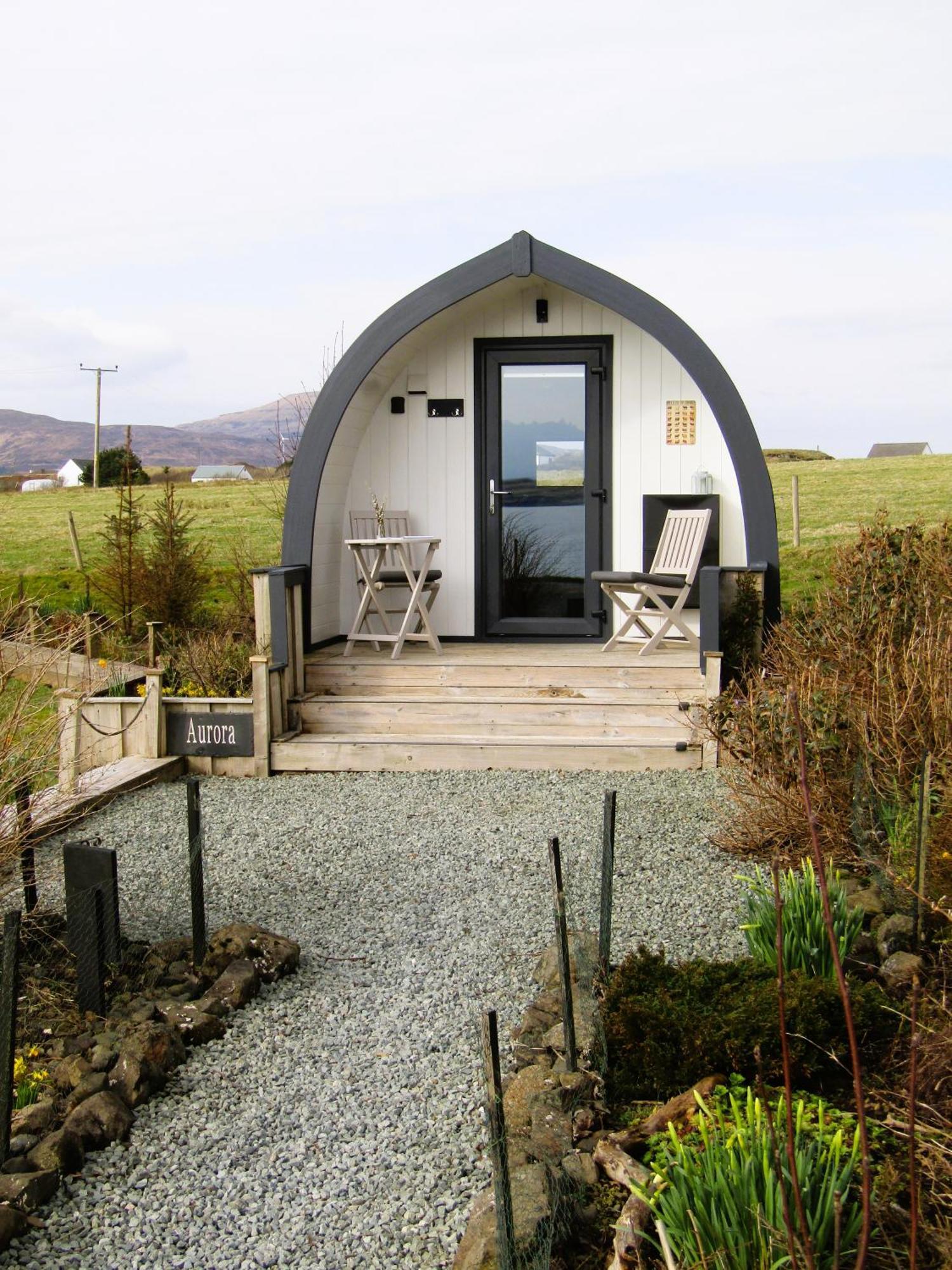 Harlosh Hideaways - Aurora Pod Esterno foto